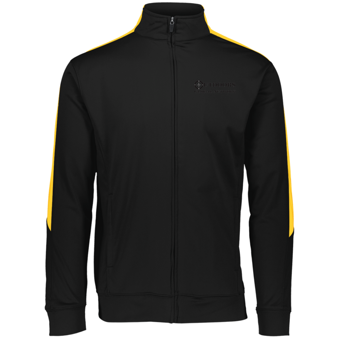 4396 Augusta Youth Performance Colorblock Full Zip L1