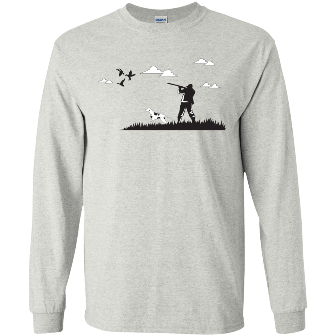 G240 Gildan LS Ultra Cotton T-Shirt H2