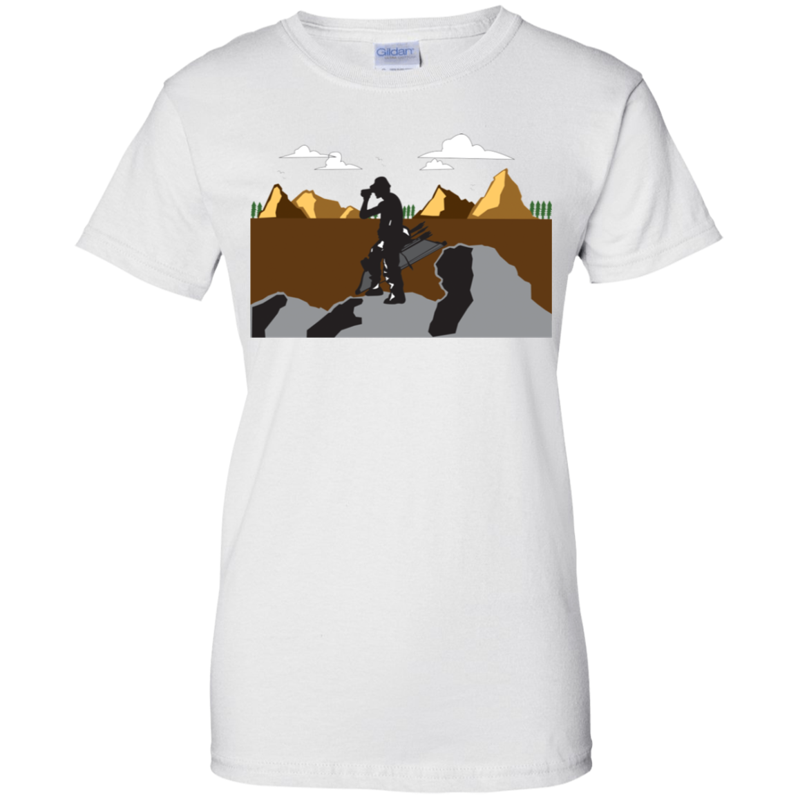 G200L Gildan Ladies' 100% Cotton T-Shirt A1