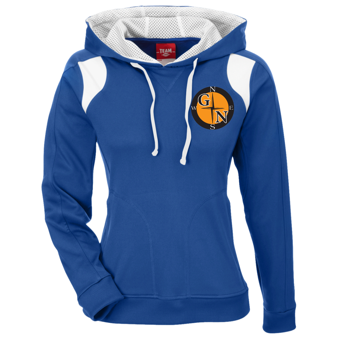 TT30W Team 365 Ladies' Colorblock Poly Hoodie L3