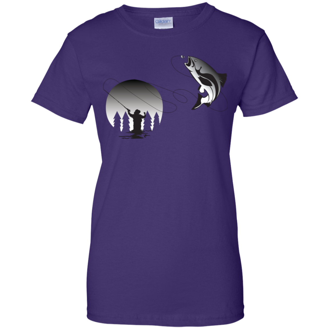 G200L Gildan Ladies' 100% Cotton T-Shirt F1