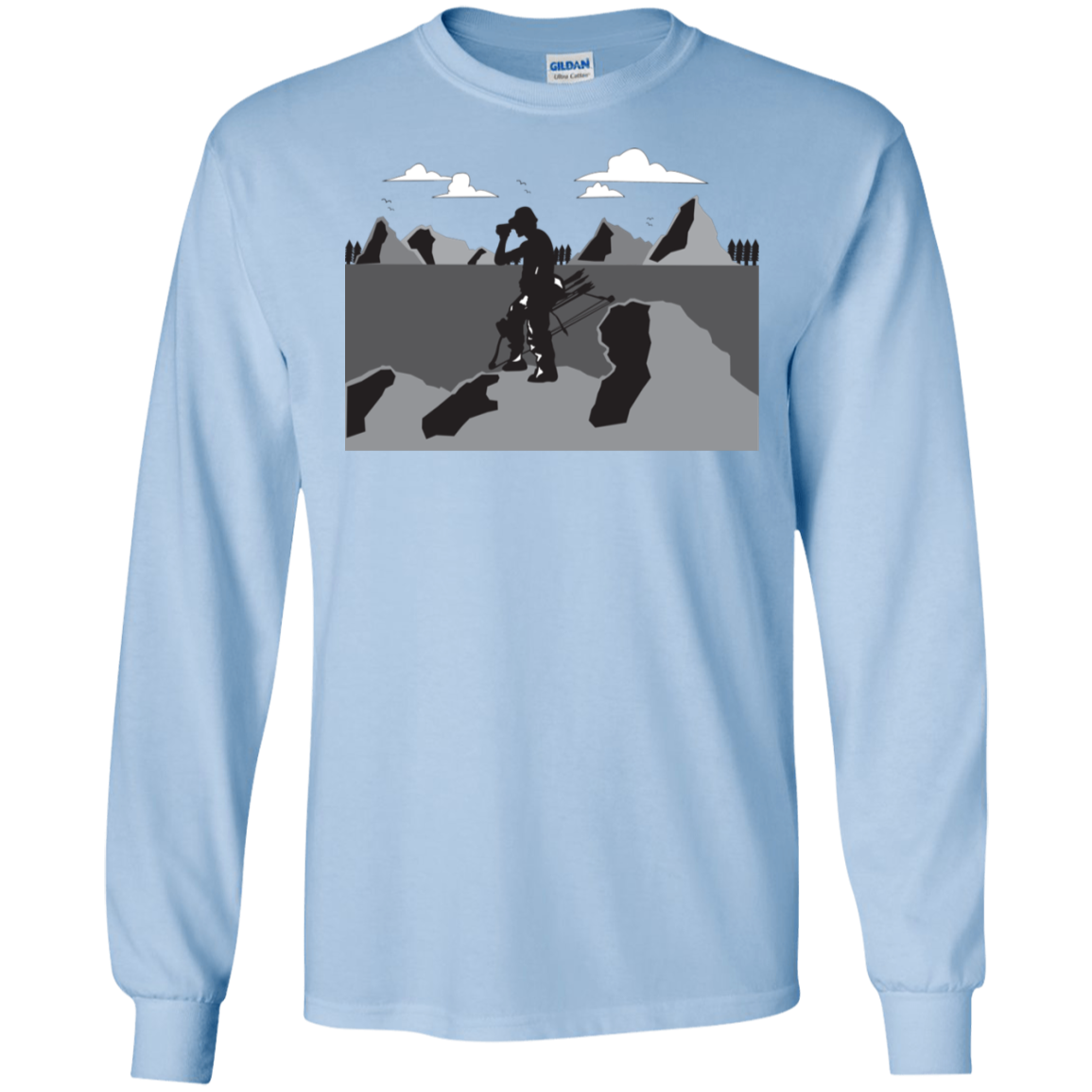 G240 Gildan LS Ultra Cotton T-Shirt A1