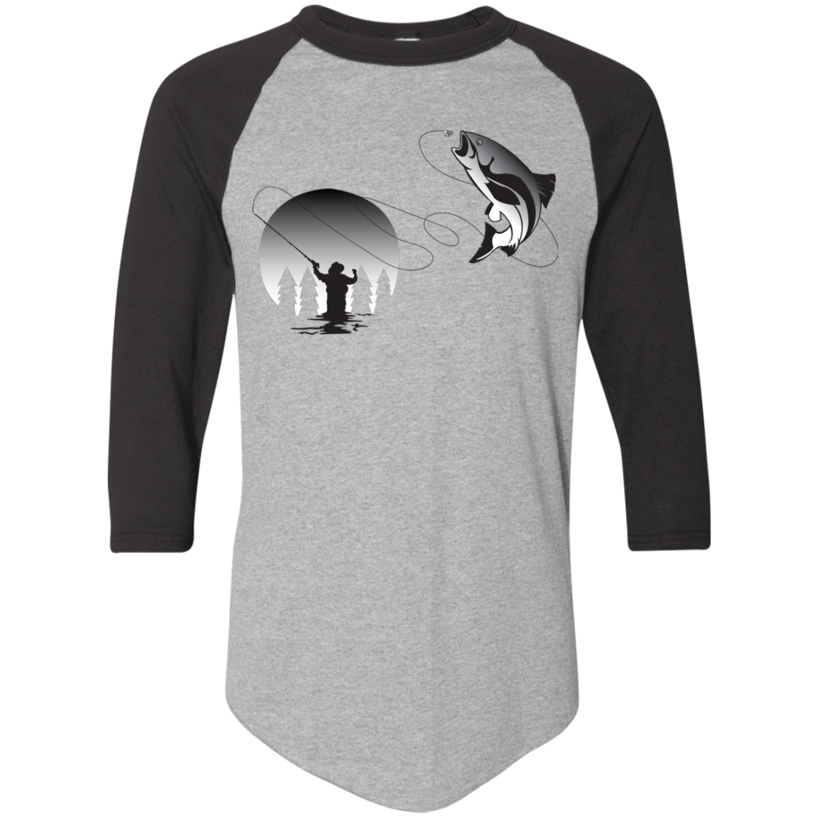 420 Augusta Colorblock Raglan Jersey F1