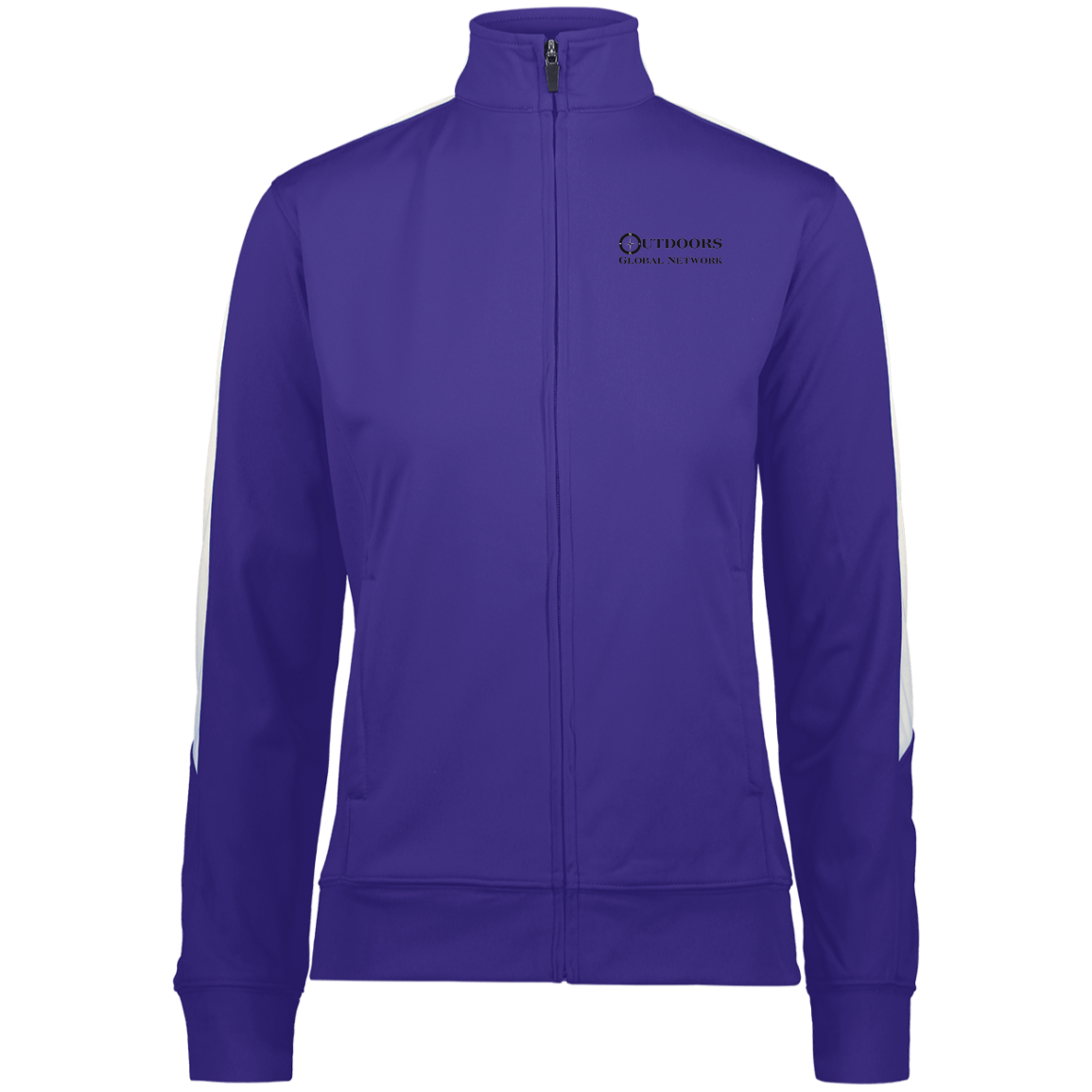 4397 Augusta Ladies' Performance Colorblock Full Zip L1