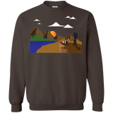 G180 Gildan Crewneck Pullover Sweatshirt  8 oz. Hiking