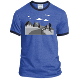 PC54R Port & Co. Ringer Tee Hiking