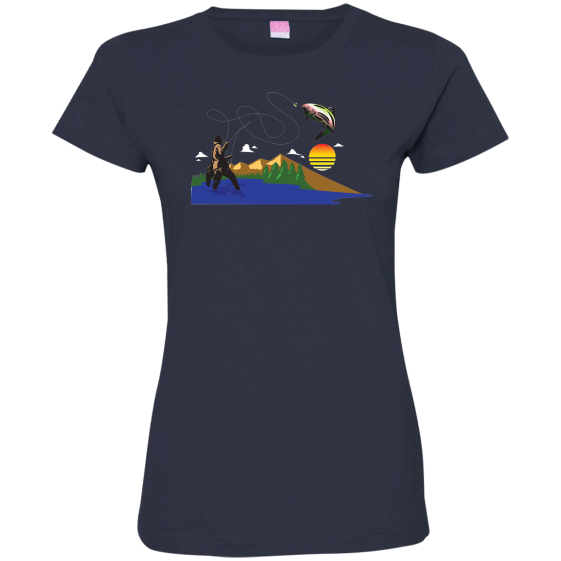 3516 LAT Ladies' Fine Jersey T-Shirt F2