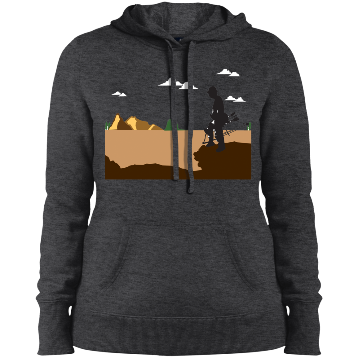 LST254 Sport-Tek Ladies' Pullover Hooded Sweatshirt