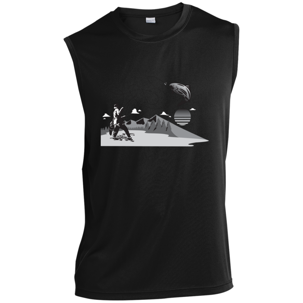 ST352 Sport-Tek Sleeveless Performance T-Shirt F2