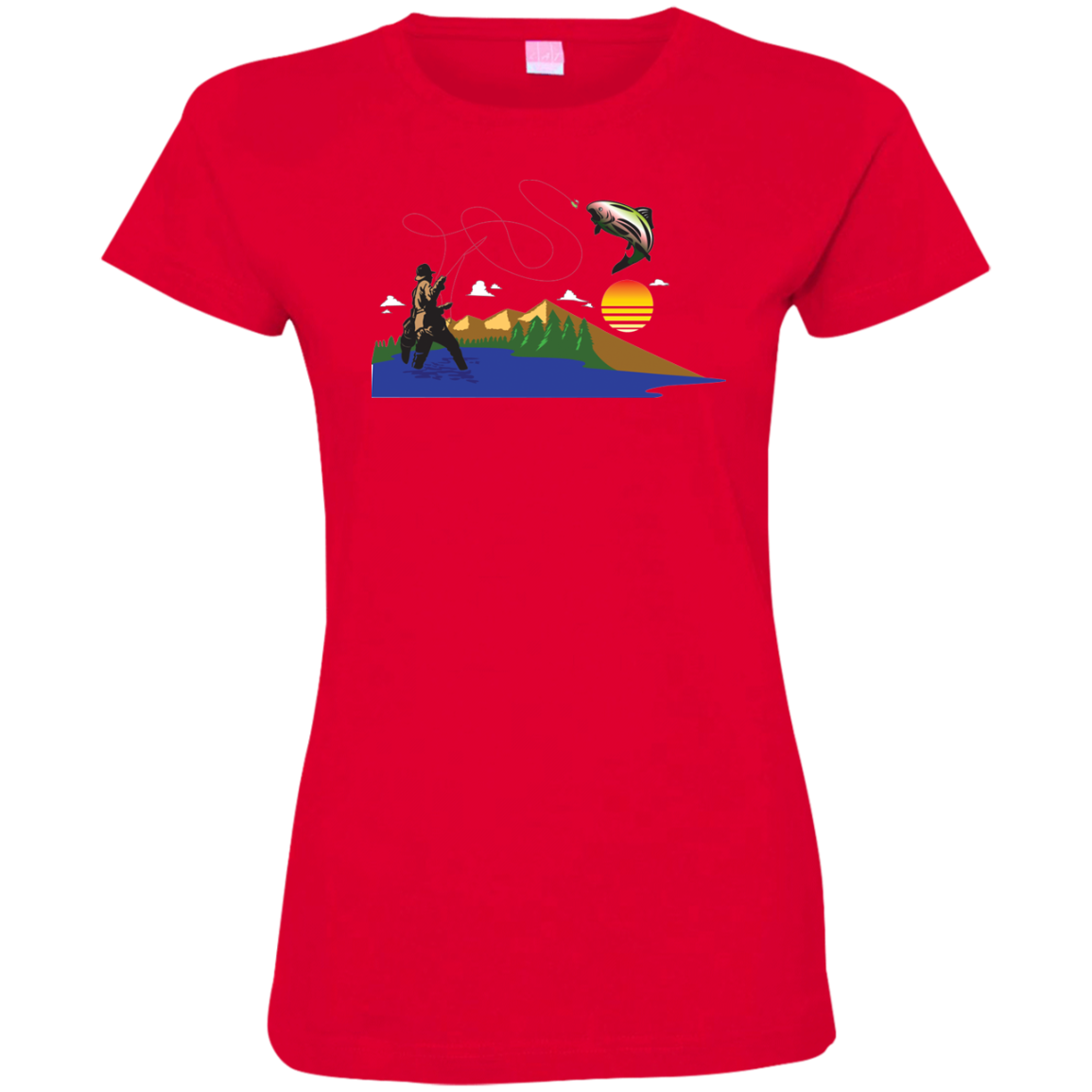 3516 LAT Ladies' Fine Jersey T-Shirt F2