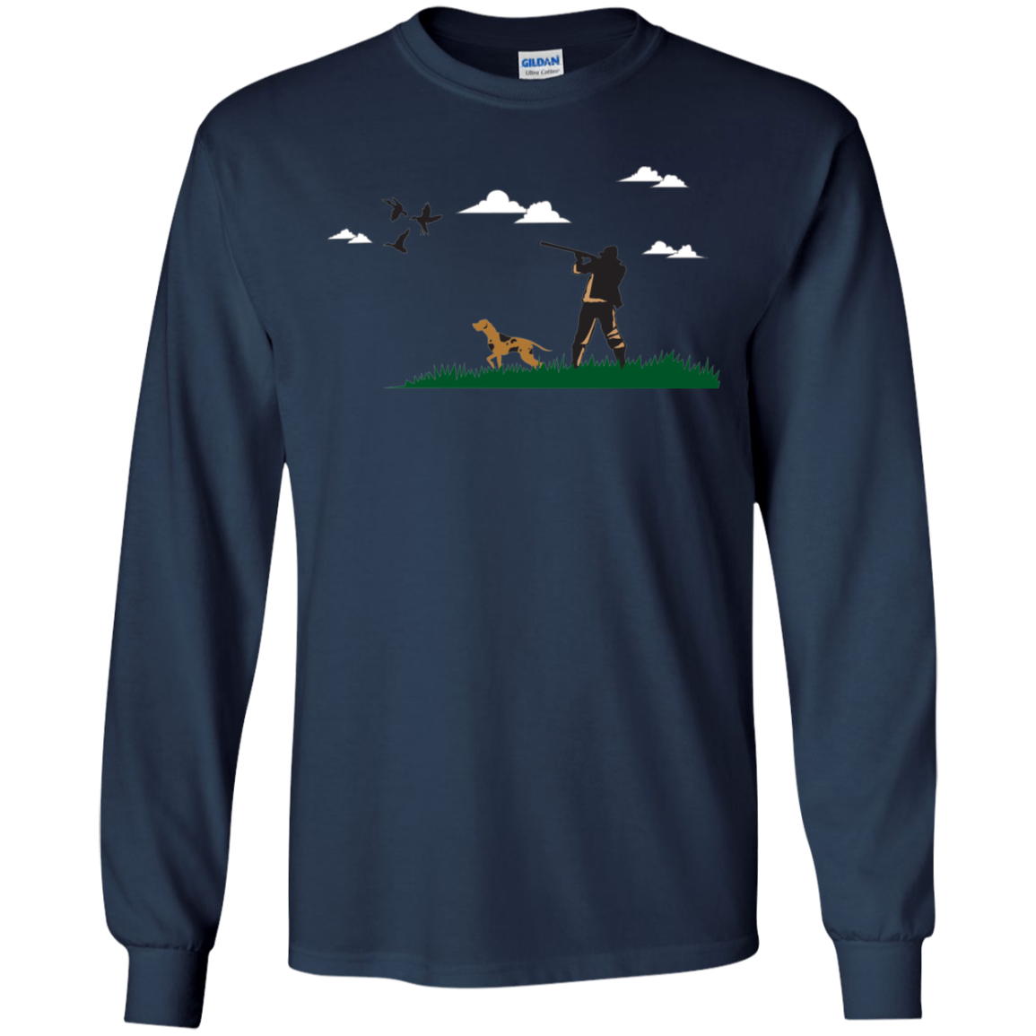 G240 Gildan LS Ultra Cotton T-Shirt H2