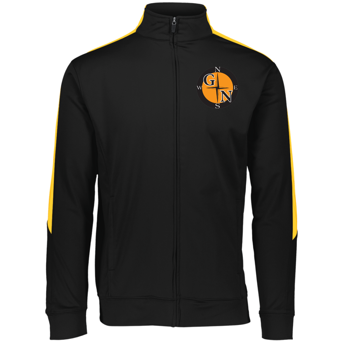 4396 Augusta Youth Performance Colorblock Full Zip L3