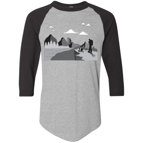 420 Augusta Colorblock Raglan Jersey Hiking