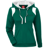 TT30W Team 365 Ladies' Colorblock Poly Hoodie L1