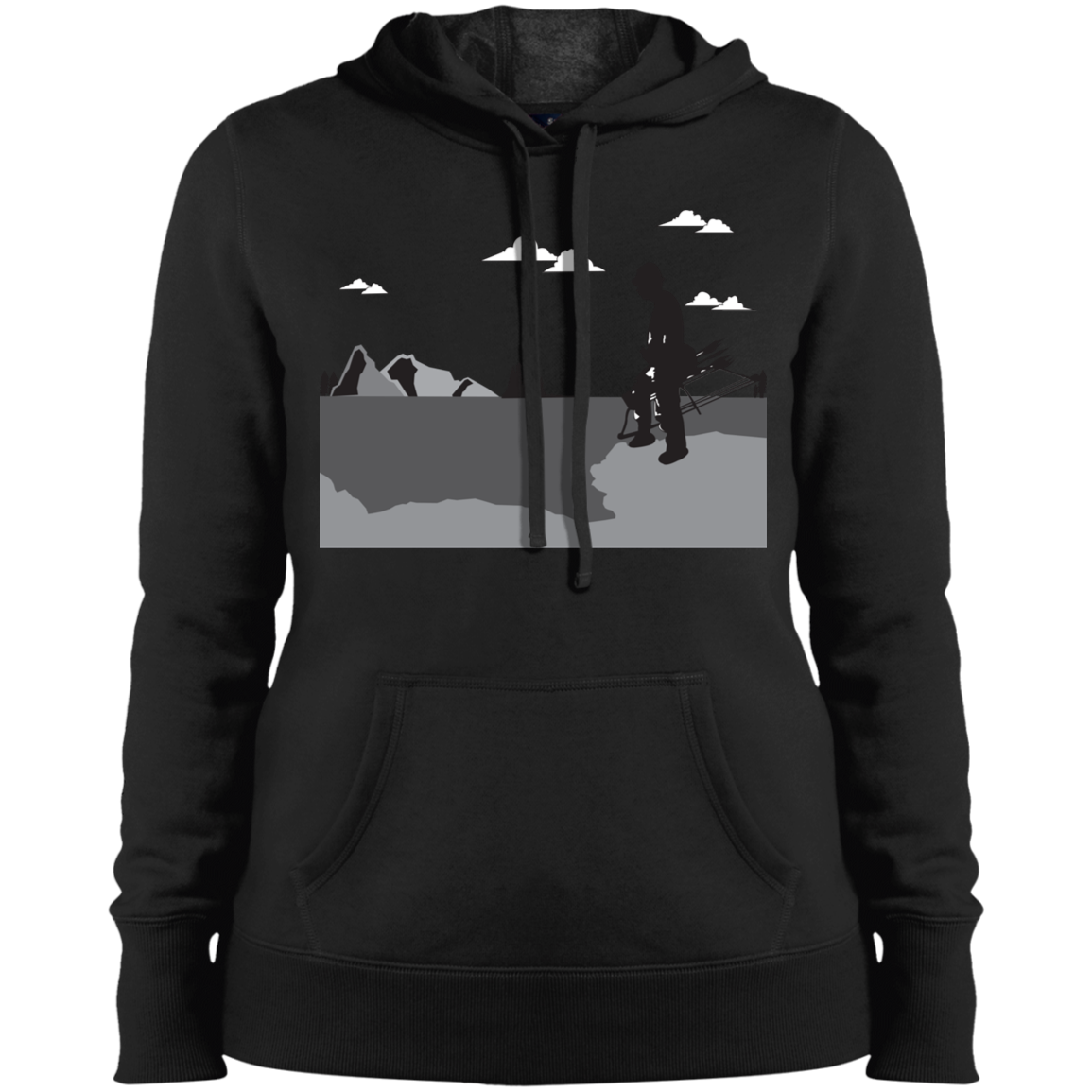 LST254 Sport-Tek Ladies' Pullover Hooded Sweatshirt A2