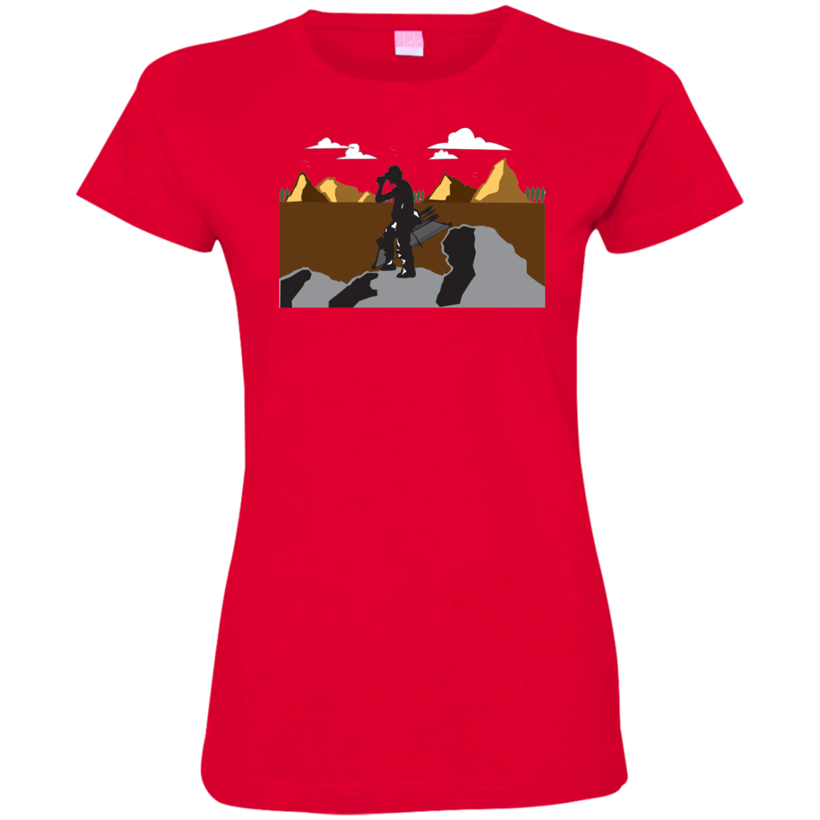 3516 LAT Ladies' Fine Jersey T-Shirt A1