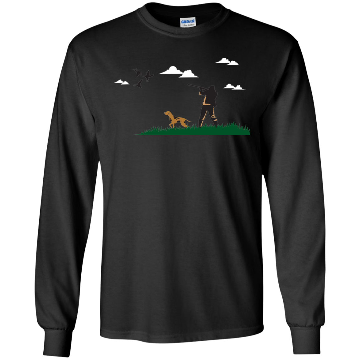 G240 Gildan LS Ultra Cotton T-Shirt H2