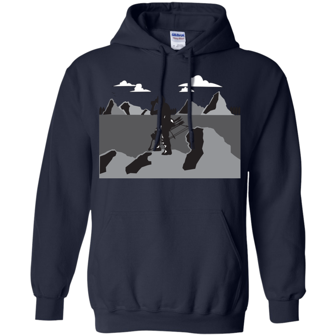 G185 Gildan Pullover Hoodie 8 oz. A1