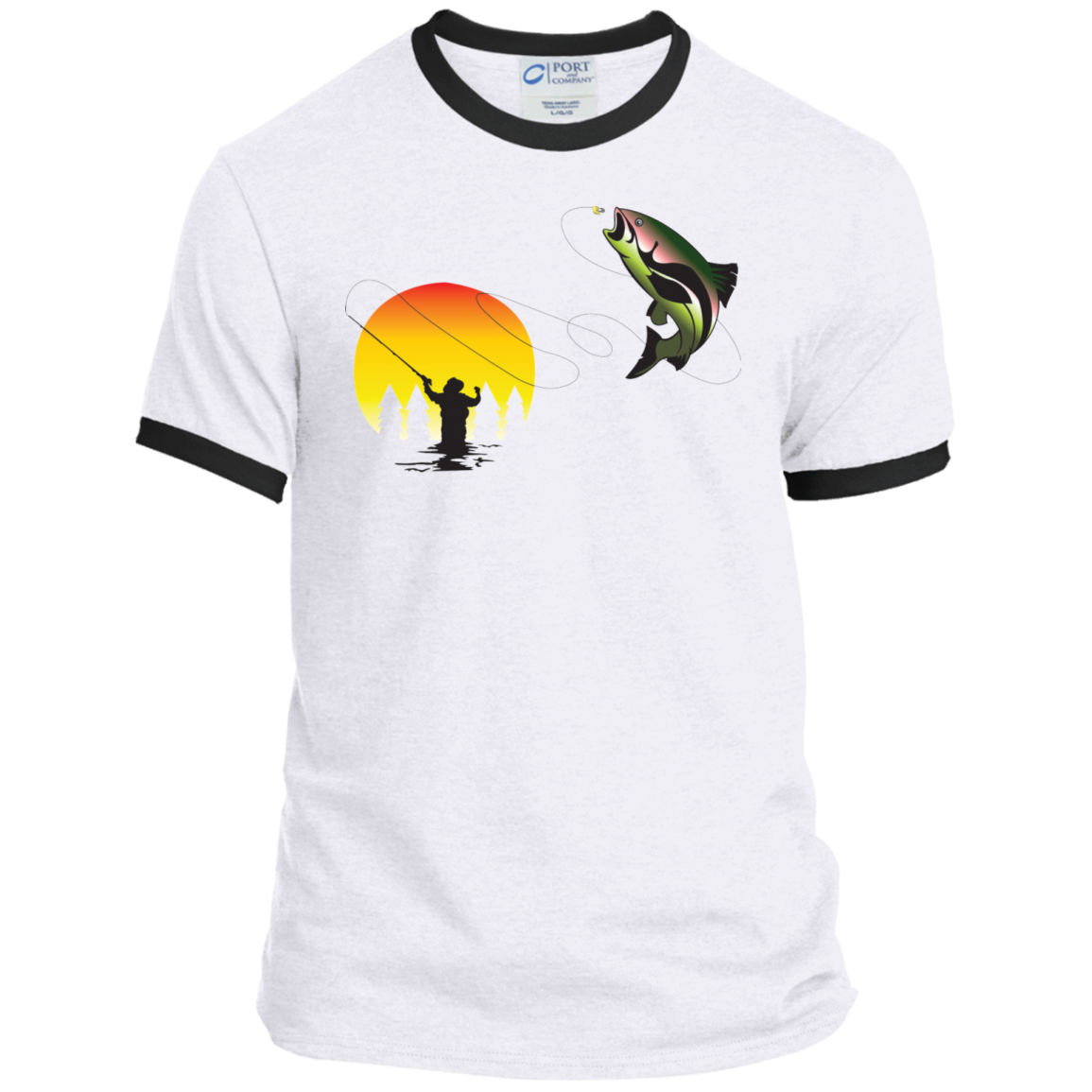 PC54R Port & Co. Ringer Tee F1