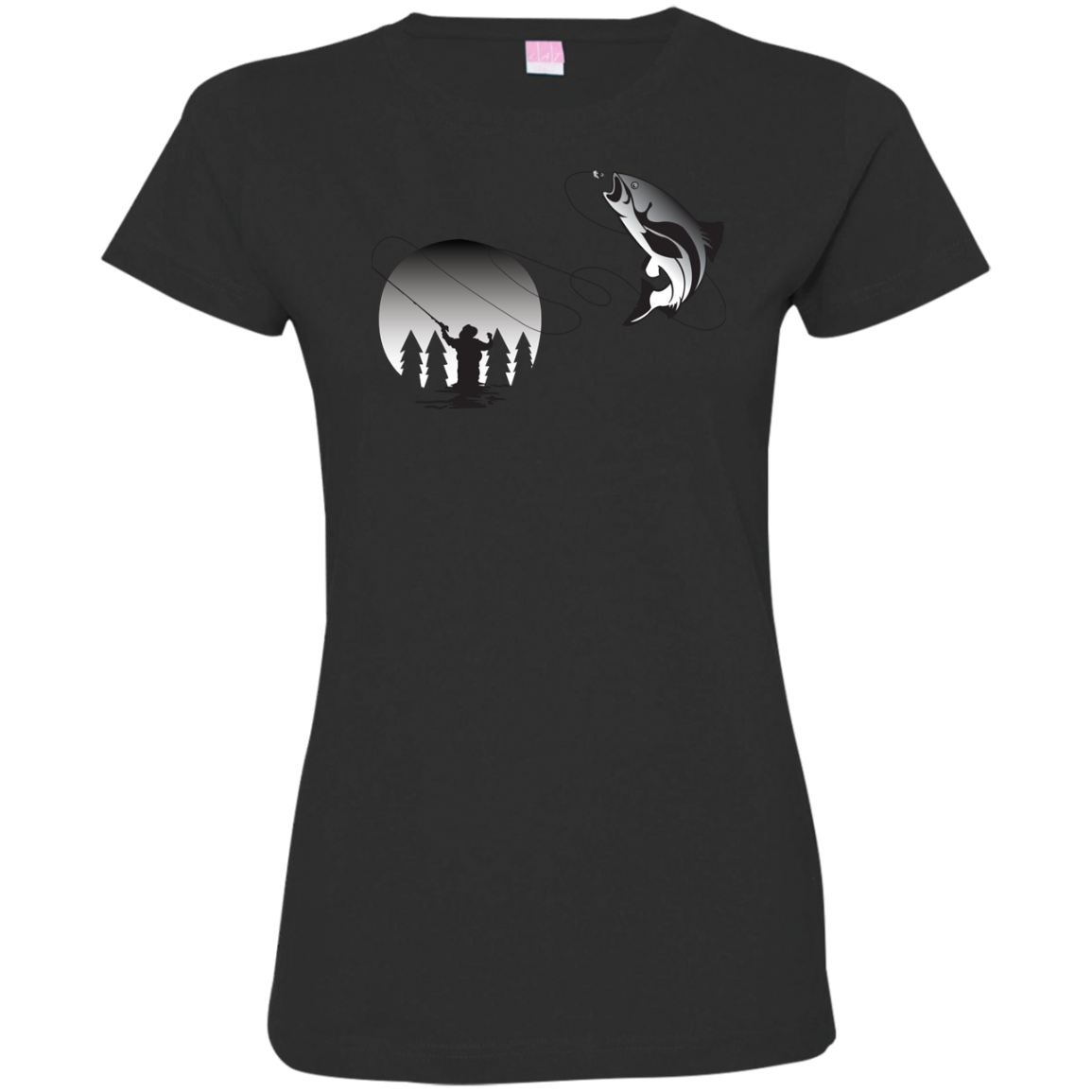 3516 LAT Ladies' Fine Jersey T-Shirt F1