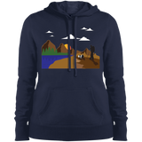 LST254 Sport-Tek Ladies' Pullover Hooded Sweatshirt Hiking