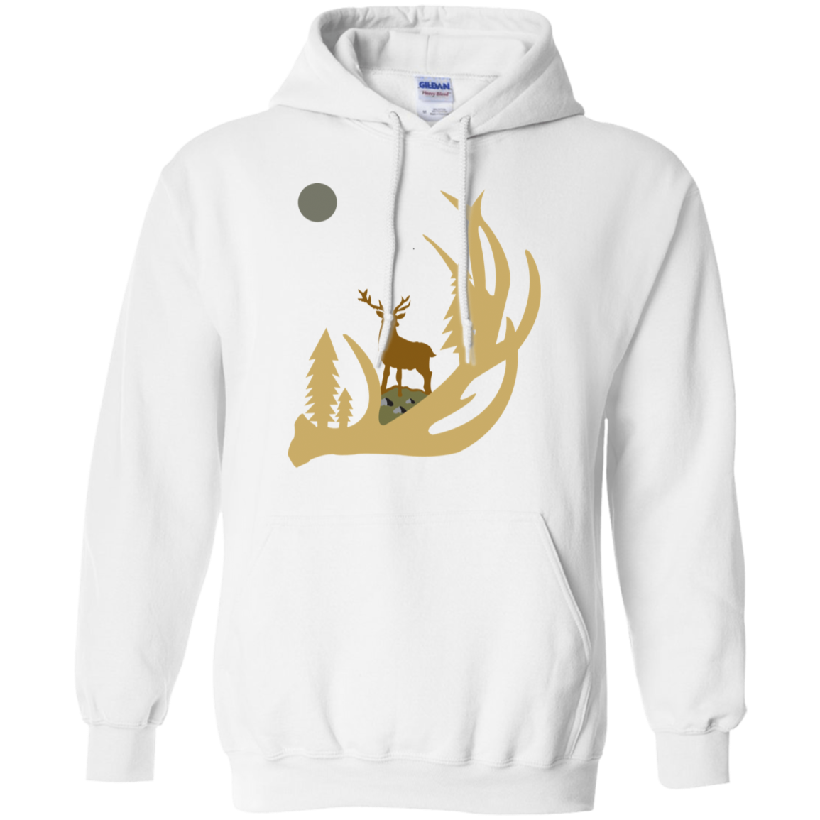 G185 Gildan Pullover Hoodie 8 oz. H1