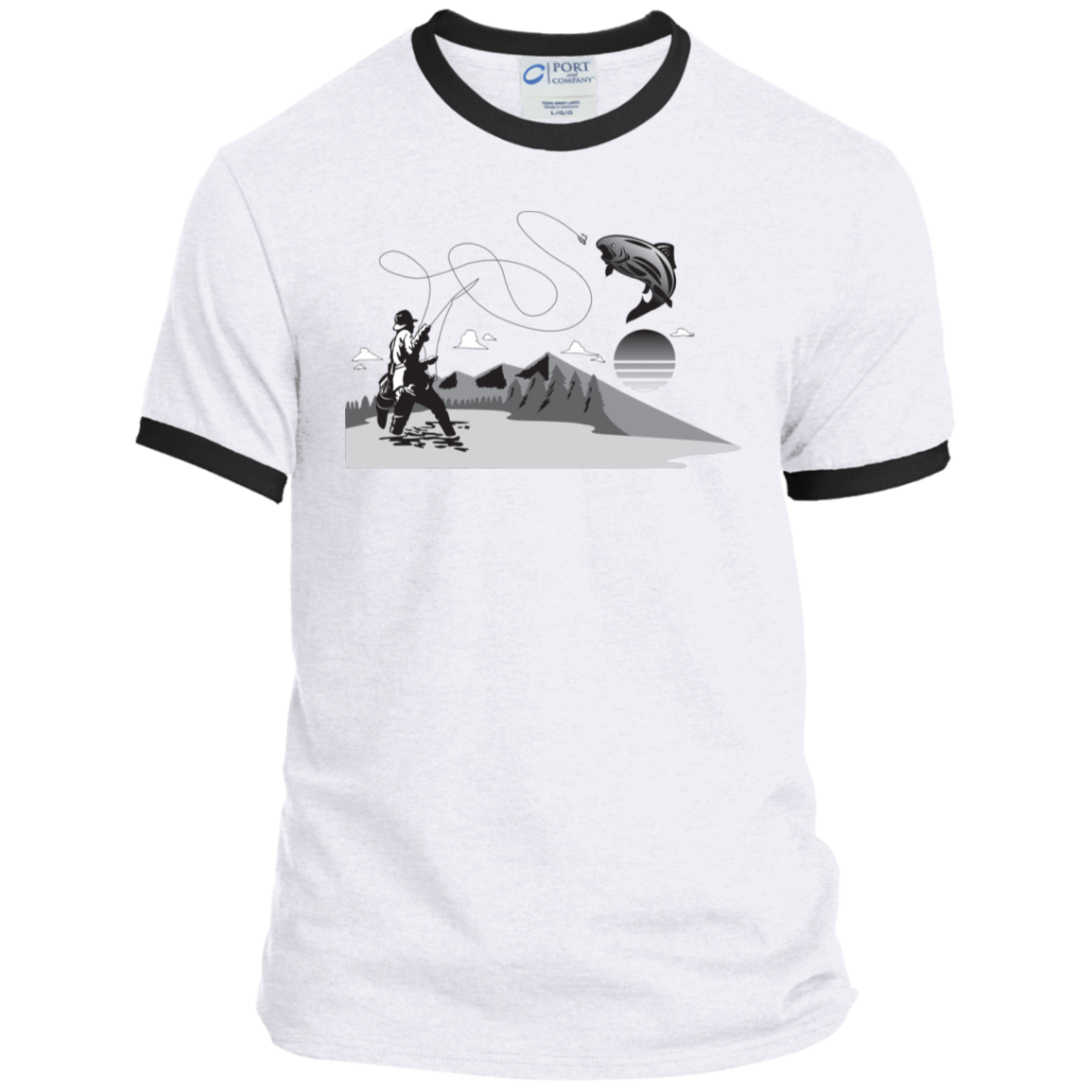 PC54R Port & Co. Ringer Tee F2