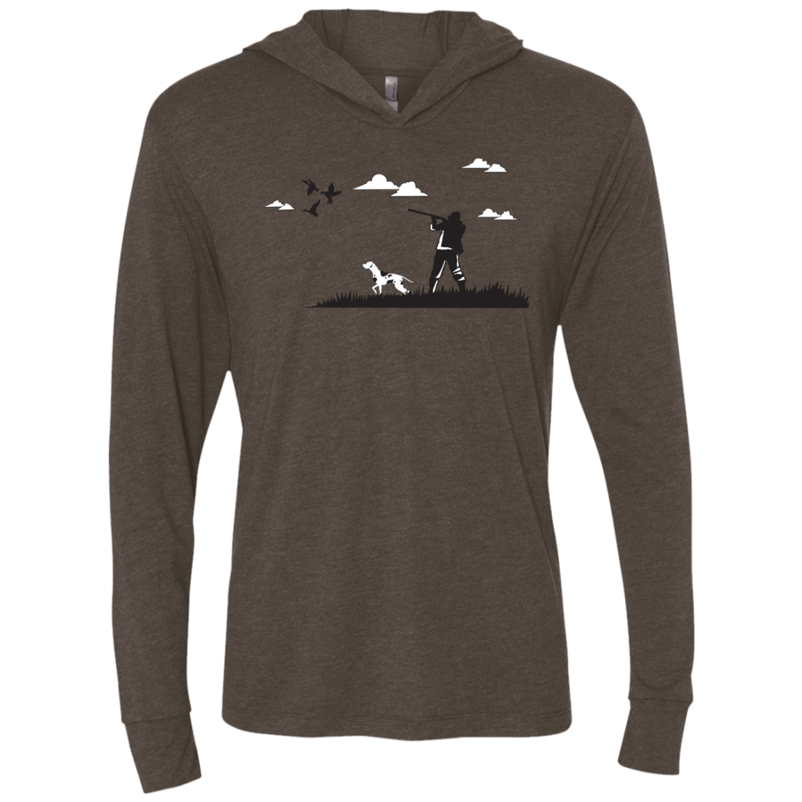 NL6021 Next Level Unisex Triblend LS Hooded T-Shirt H2