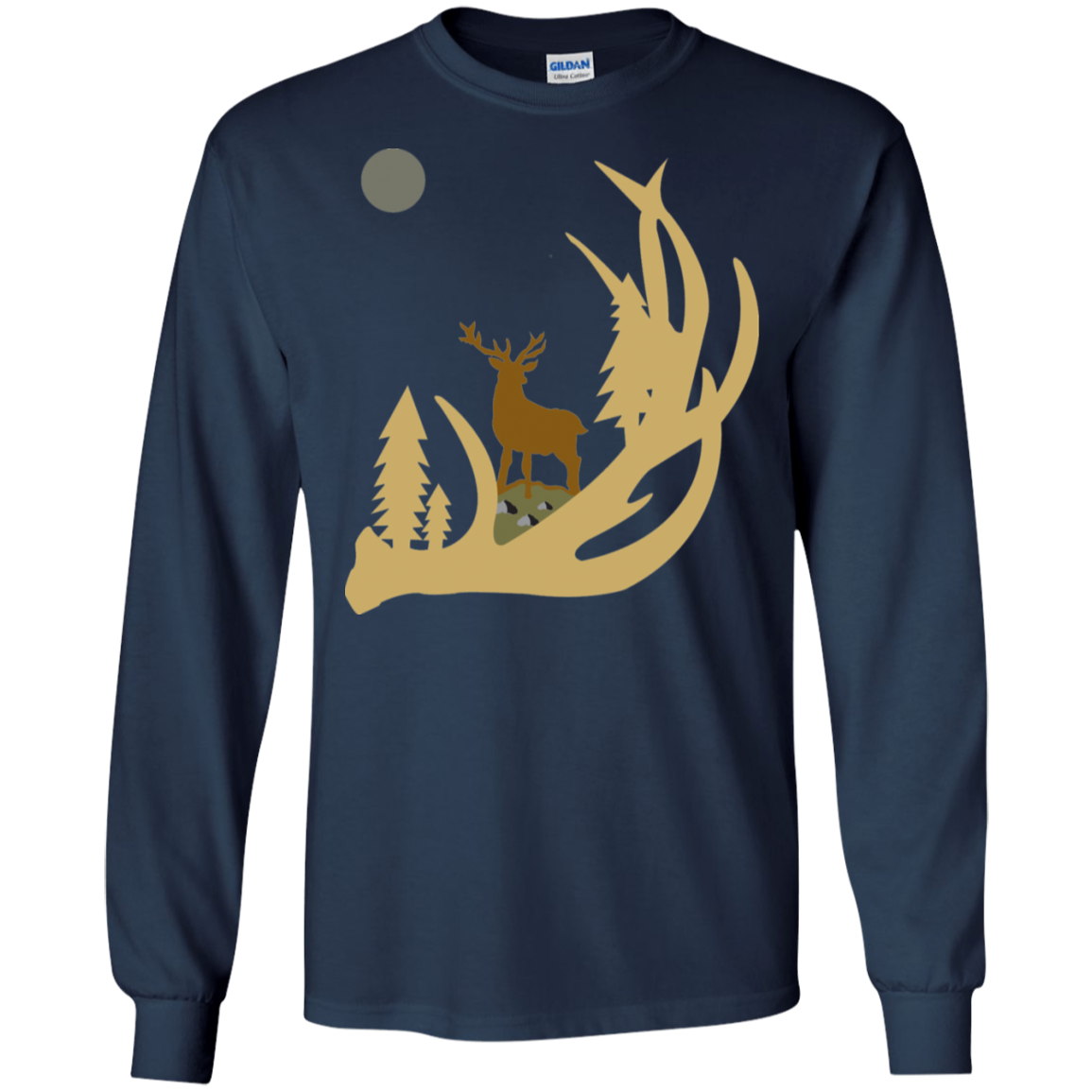 G240 Gildan LS Ultra Cotton T-Shirt H1