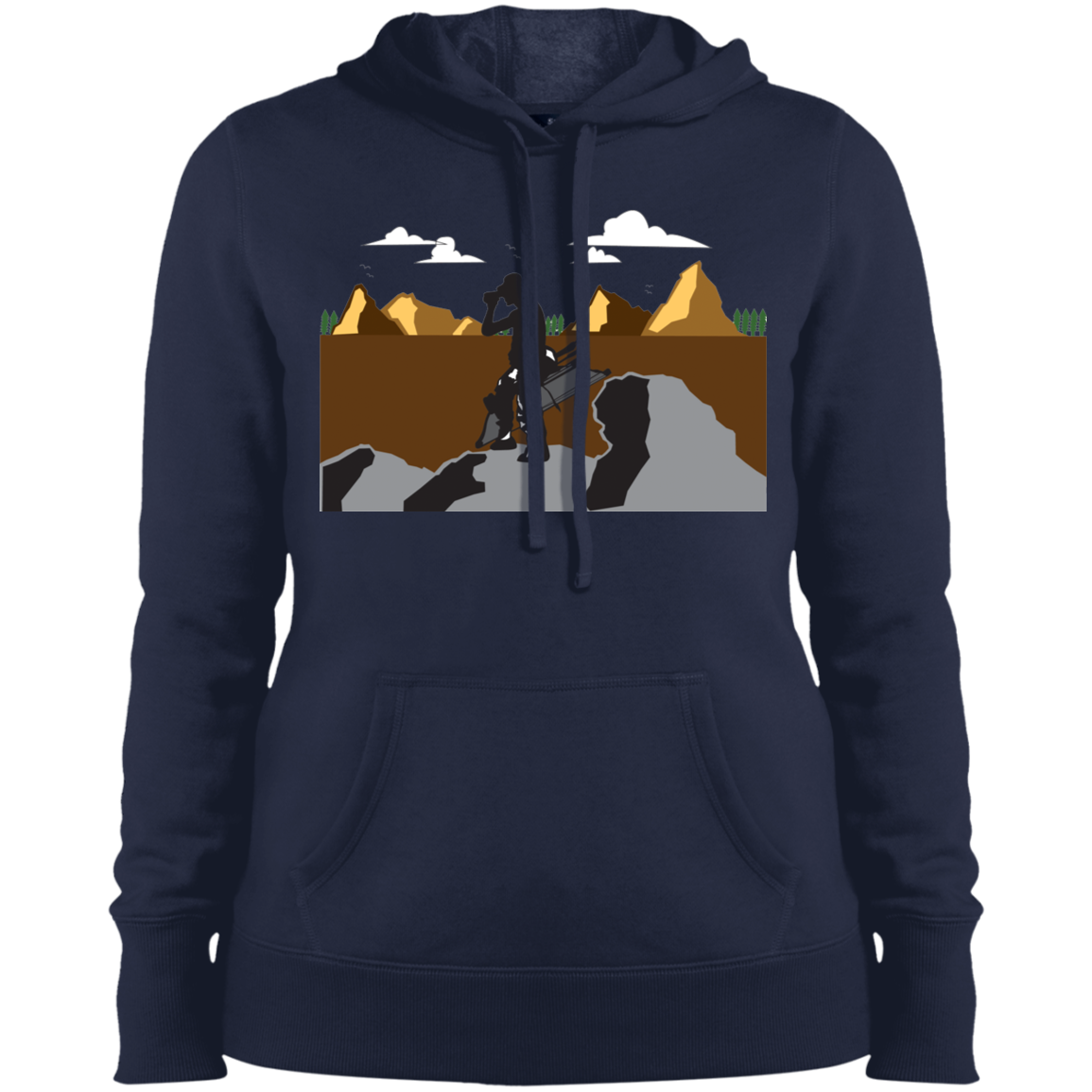 LST254 Sport-Tek Ladies' Pullover Hooded Sweatshirt A1