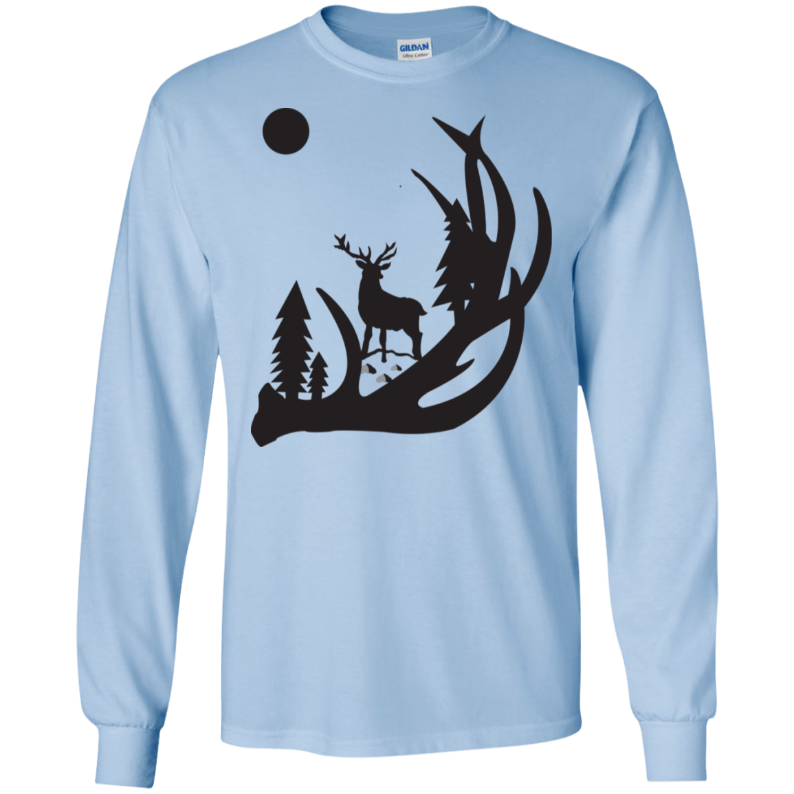 G240 Gildan LS Ultra Cotton T-Shirt H1