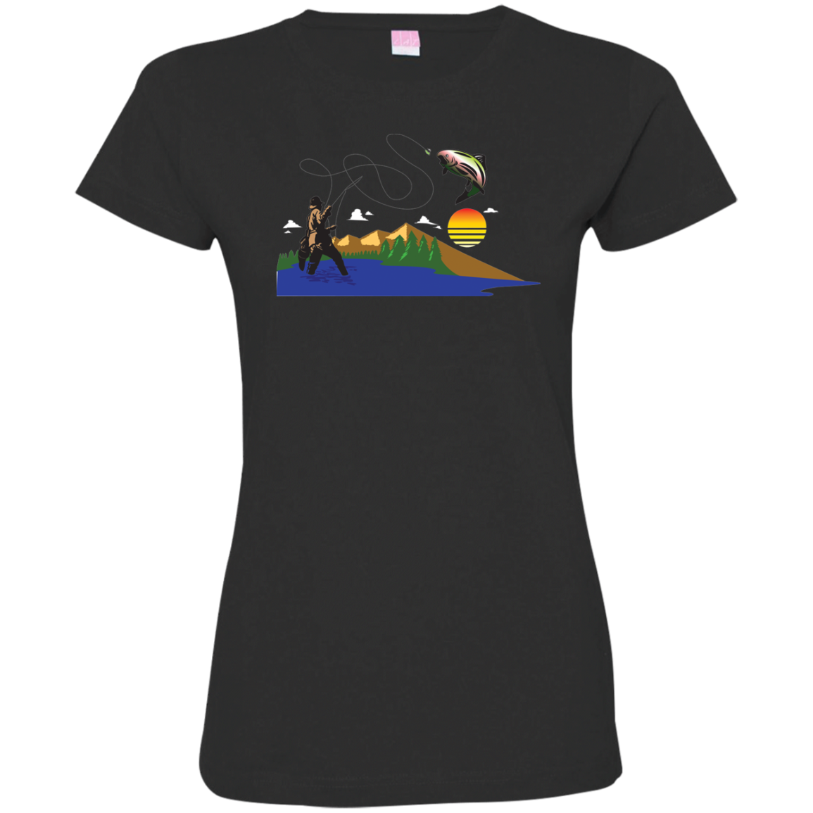 3516 LAT Ladies' Fine Jersey T-Shirt F2