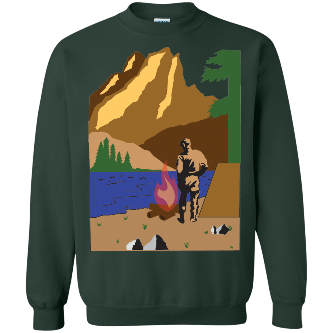 G180 Gildan Crewneck Pullover Sweatshirt  8 oz. C1