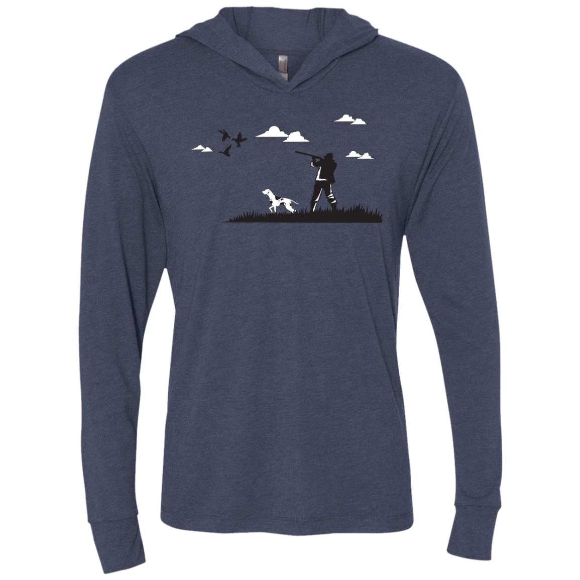 NL6021 Next Level Unisex Triblend LS Hooded T-Shirt H2