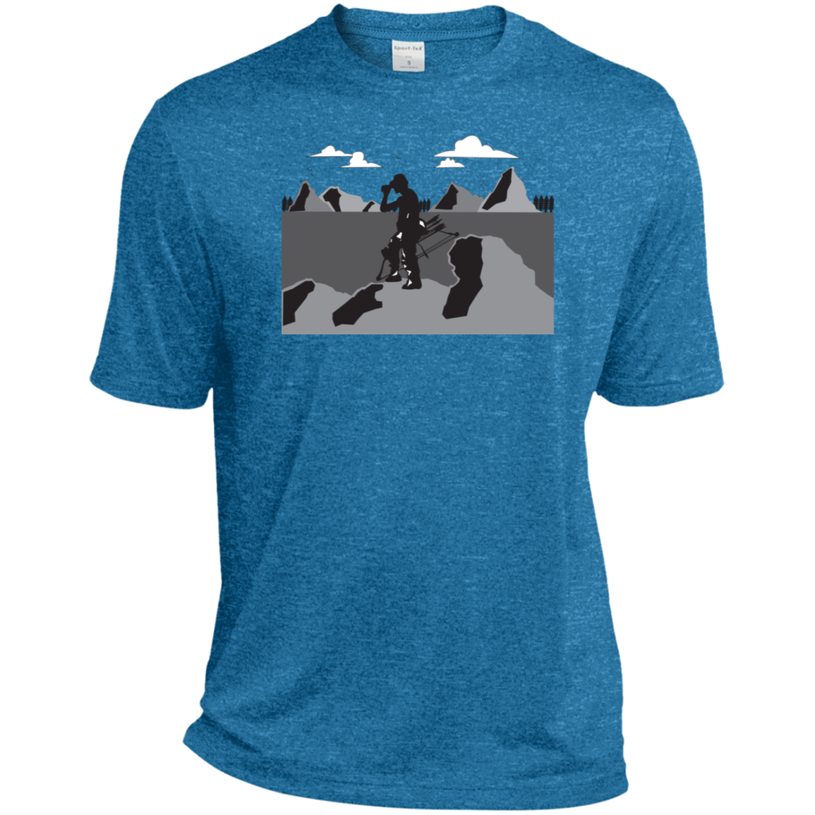 ST360 Sport-Tek Heather Dri-Fit Moisture-Wicking T-Shirt A1