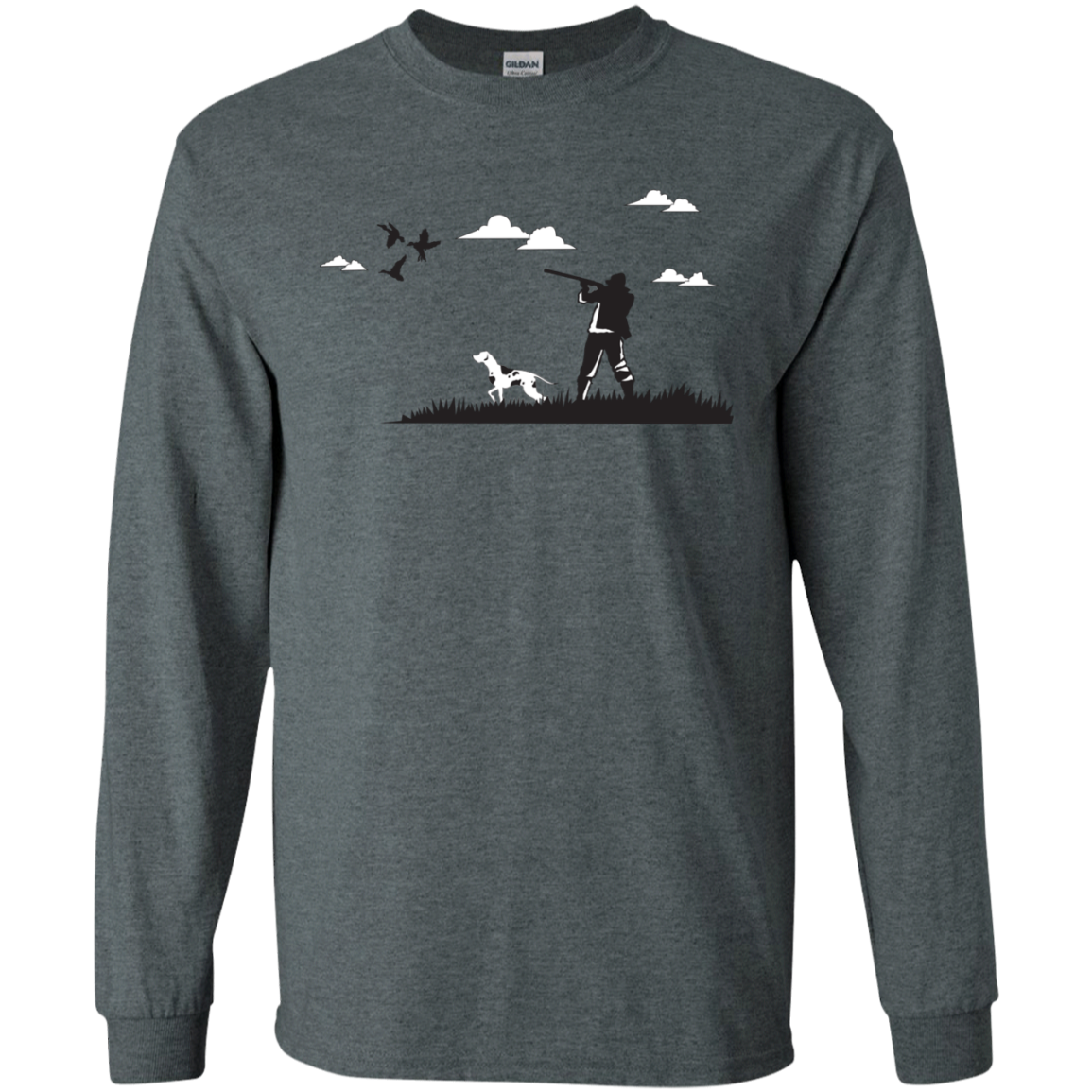 G240 Gildan LS Ultra Cotton T-Shirt H2