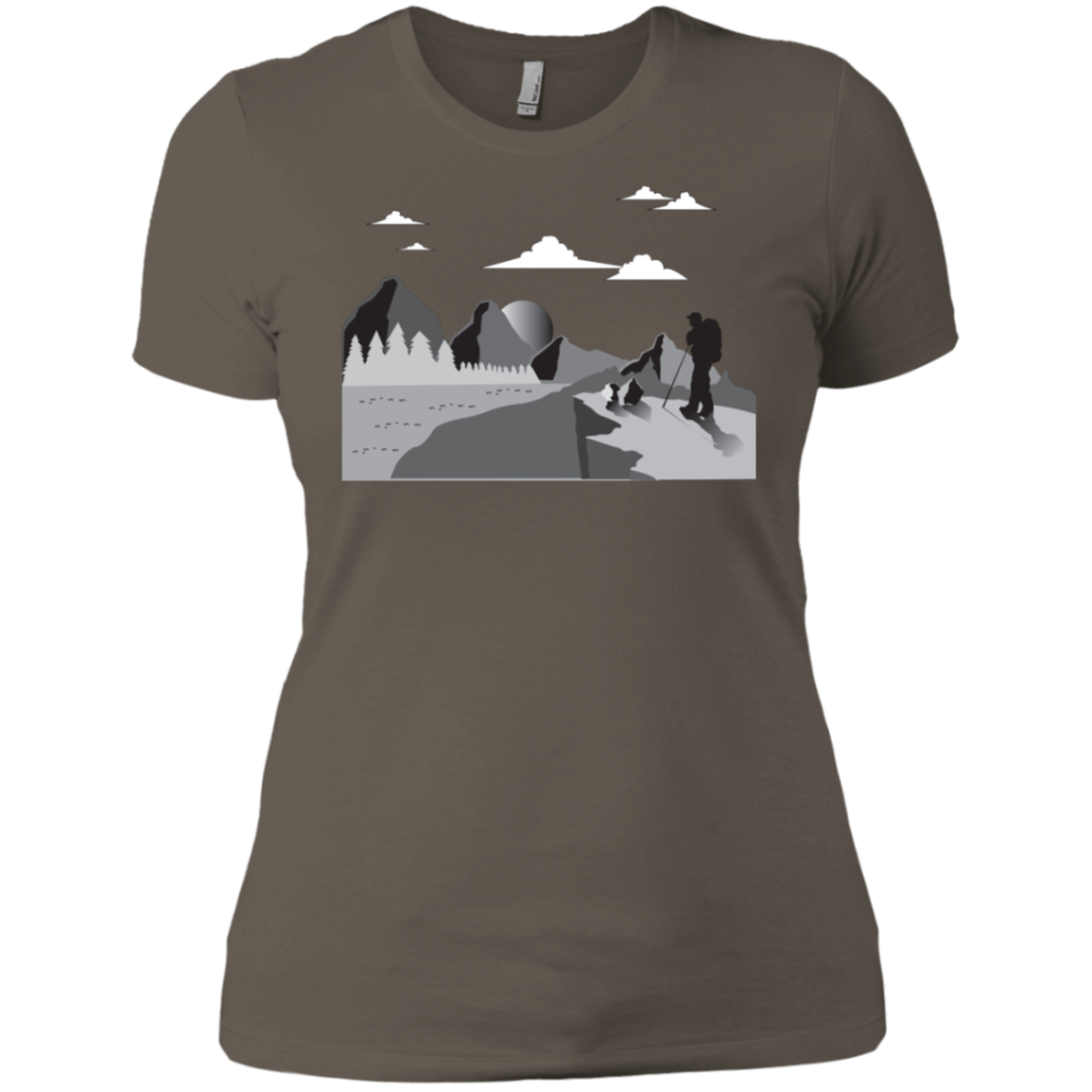 NL3900 Next Level Ladies' Boyfriend T-Shirt Hiking