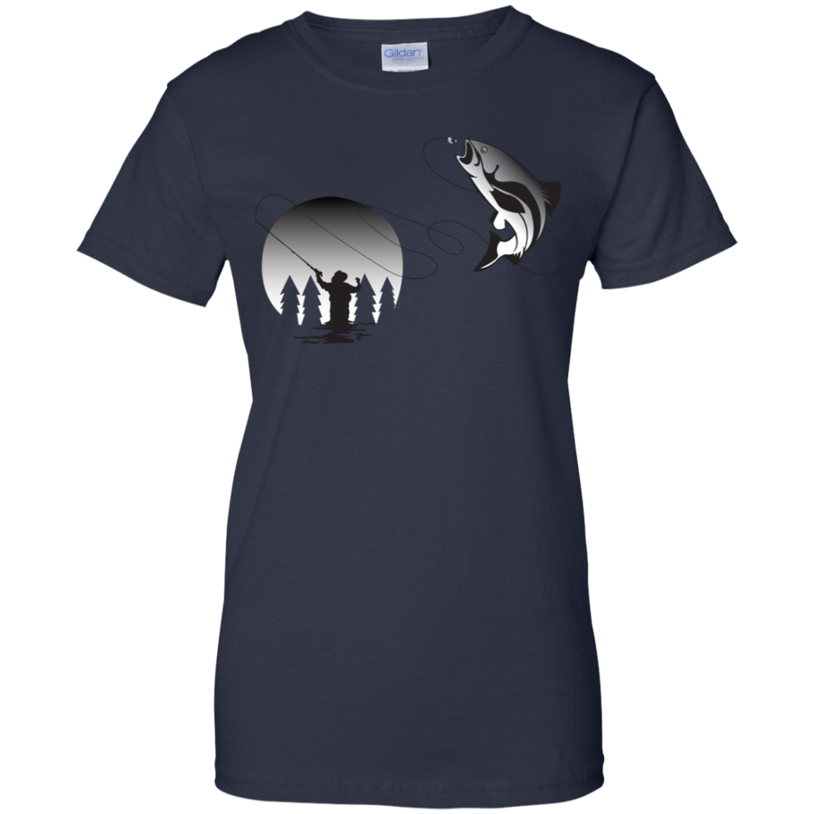 G200L Gildan Ladies' 100% Cotton T-Shirt F1