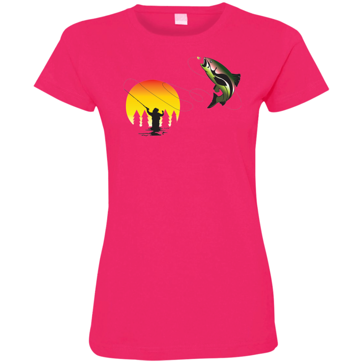 3516 LAT Ladies' Fine Jersey T-Shirt F1