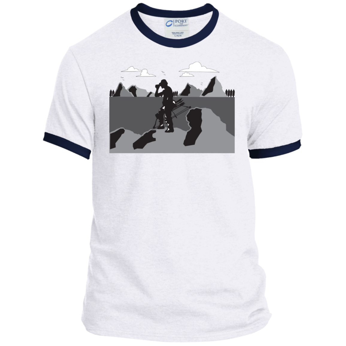 PC54R Port & Co. Ringer Tee A1