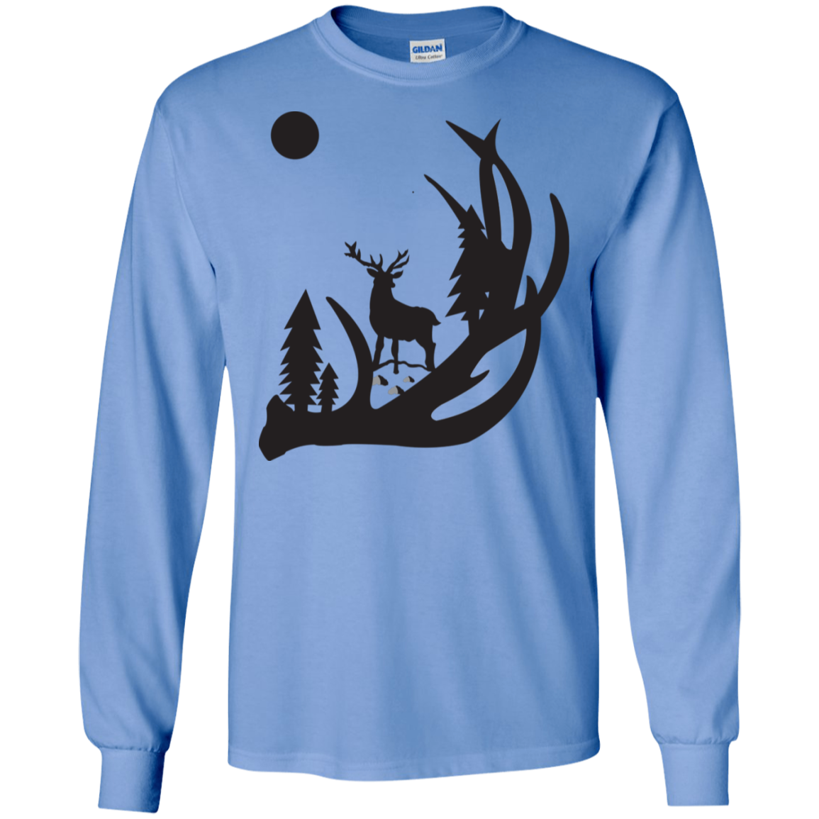 G240 Gildan LS Ultra Cotton T-Shirt H1