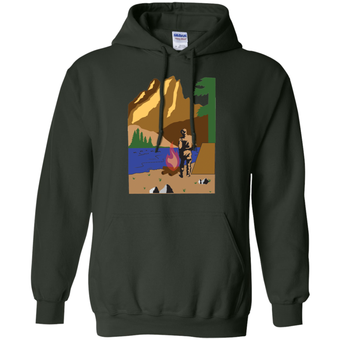 G185 Gildan Pullover Hoodie 8 oz. C1