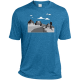 ST360 Sport-Tek Heather Dri-Fit Moisture-Wicking T-Shirt Hiking