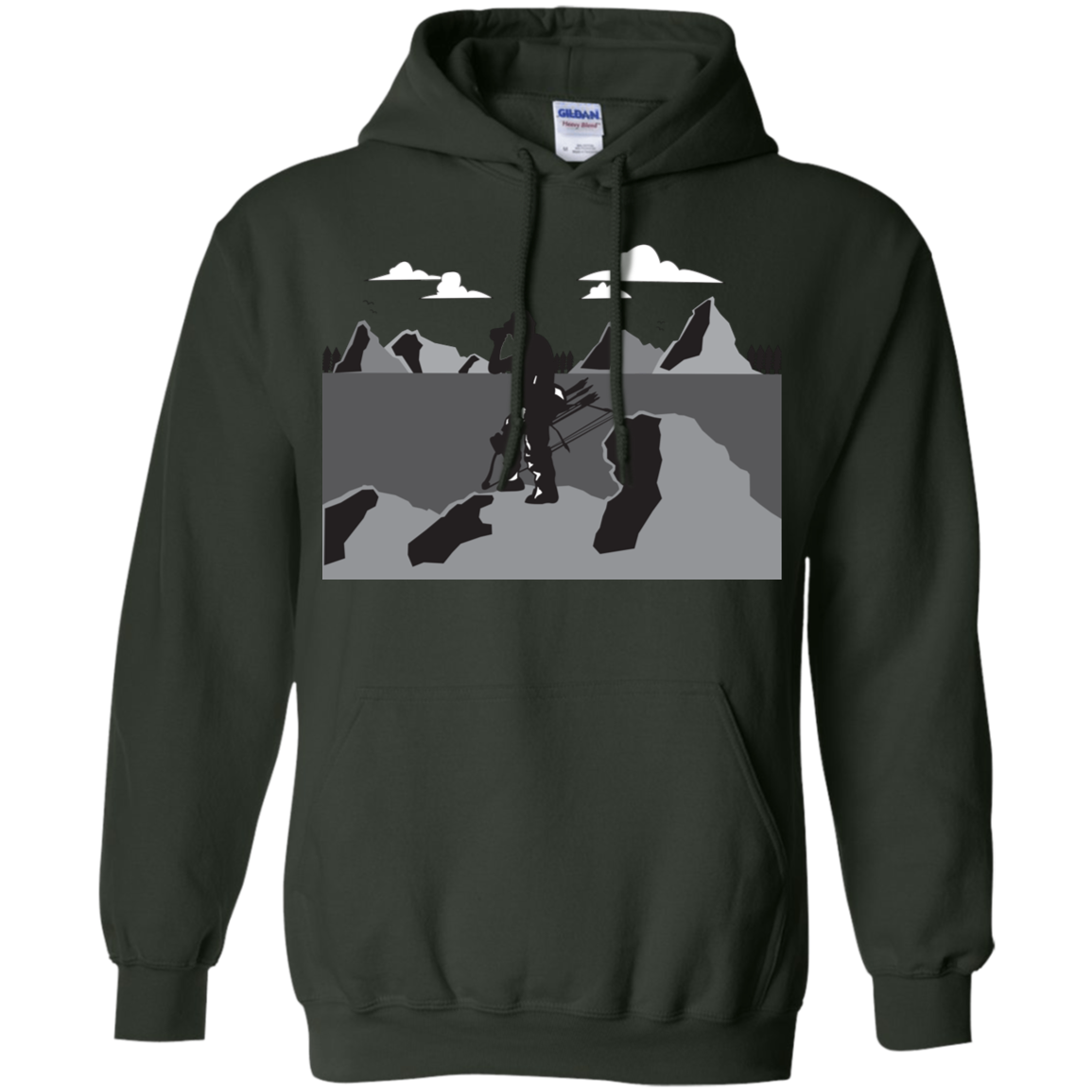 G185 Gildan Pullover Hoodie 8 oz. A1