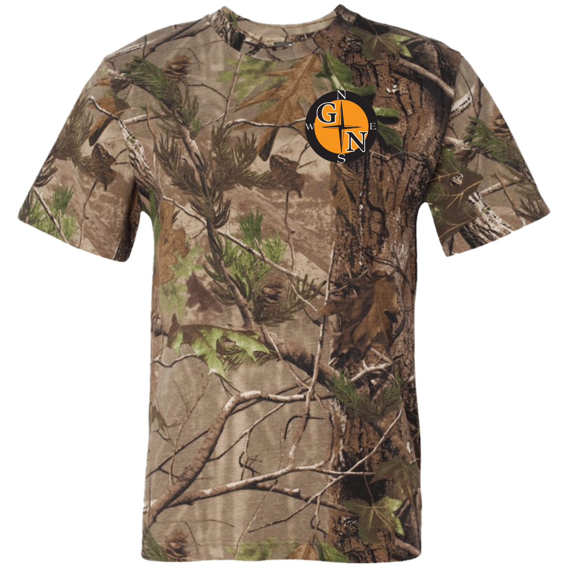 3980 Code V Short Sleeve Camouflage T-Shirt L3