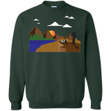 G180 Gildan Crewneck Pullover Sweatshirt  8 oz. Hiking