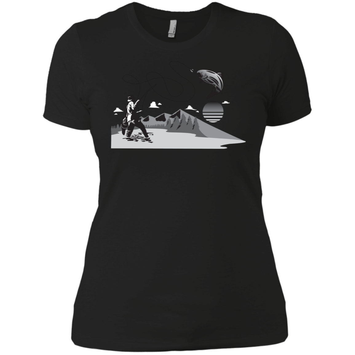 NL3900 Next Level Ladies' Boyfriend T-Shirt F2