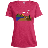 LST360 Sport-Tek Ladies' Heather Dri-Fit Moisture-Wicking T-Shirt Hiking