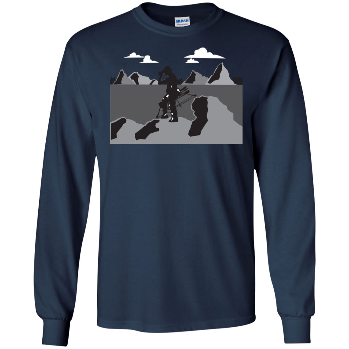 G240 Gildan LS Ultra Cotton T-Shirt A1