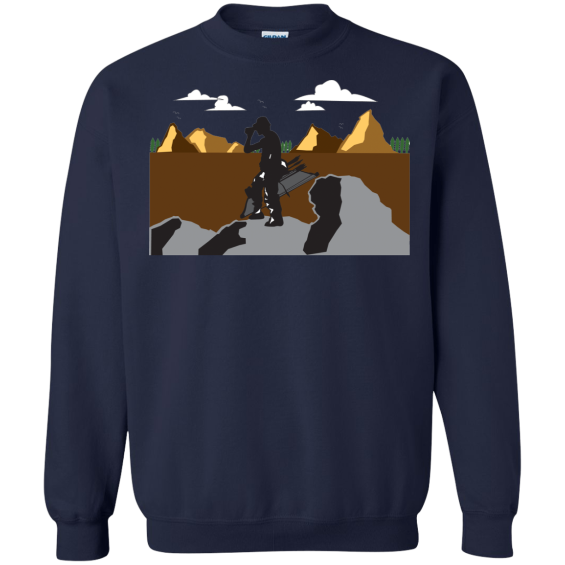 G180 Gildan Crewneck Pullover Sweatshirt  8 oz. A1